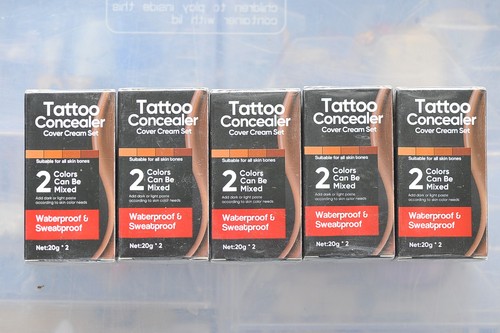 Scatole correttore tatuaggi - correttore,