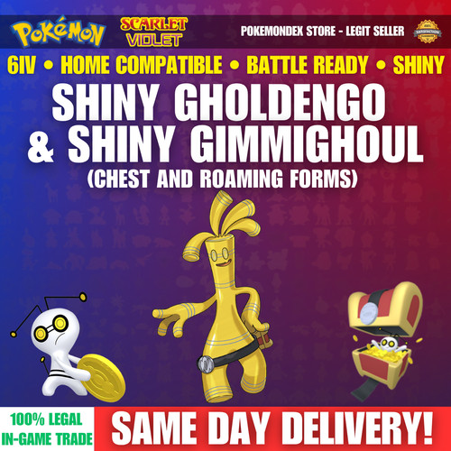 Shiny gholdengo - &,