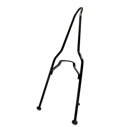 Bobbed style sissy bar - bobbed, nero