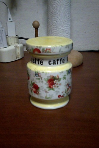 Barattolo del caffè - caffè, in