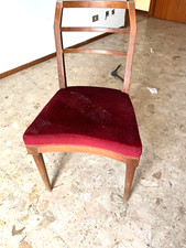 SEDIA DECP IN LEGNO DI NOCE ANNI 30