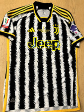Maglia Kostic Juventus preparata FINALE COPPA Italia match issued stock pro