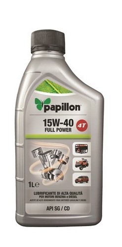 Olio motore papillon 15w40 - papillon, 4t