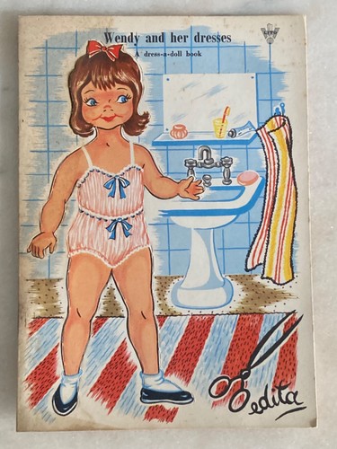 Bambole carta vintage wendy - bambole, di