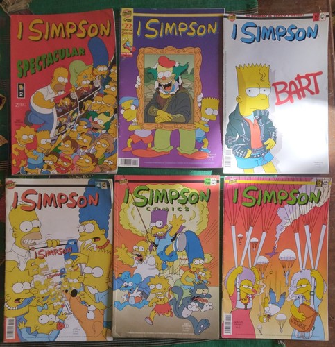 Simpson fumetti bongo - simpson,
