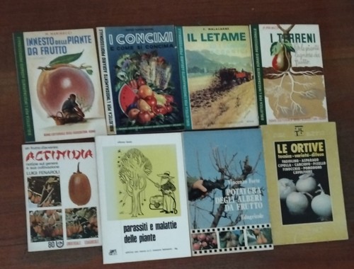 Lotto libri sull agricoltura - libri,