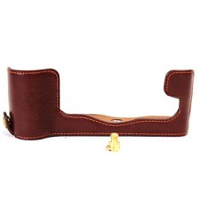 Custodia in pelle per Fujifilm