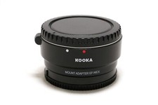 ANELLO KOOKA EF - NEX / CANON - SONY per FOTOCAMERE APS-C