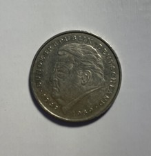 Moneta 2 Deutsche Mark MARCHI TEDESCHI 1992 1949-1989 Bundesrepublik Deutschland