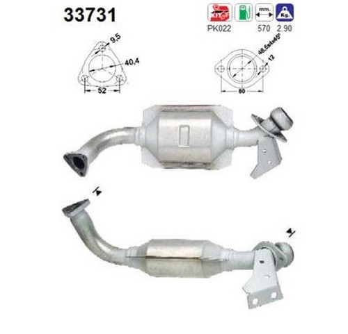 Cv catalizzatore per - 40,