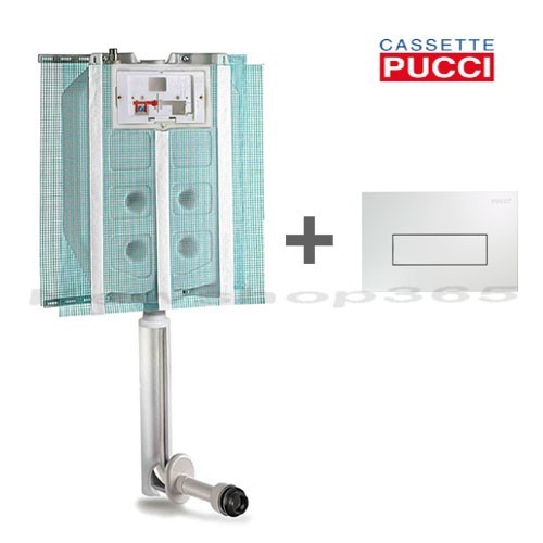 Cassetta scarico incasso - wc, ad
