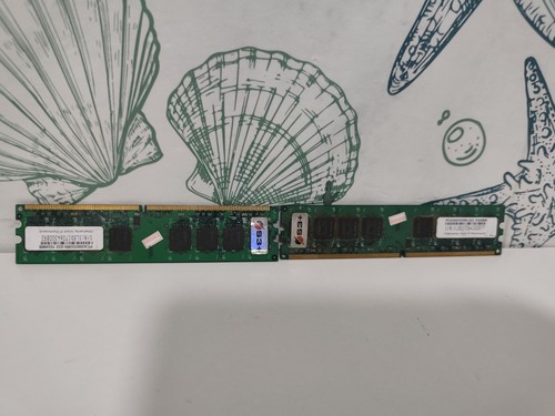 Lotto 2gb ram ddr2 - 1gb),