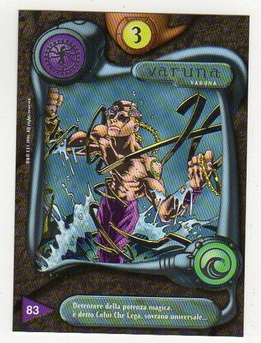 Figurina cards deus numero - deus, 83