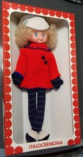 Italocremona Bambola di Pezza 68cm con Scatola anni '70