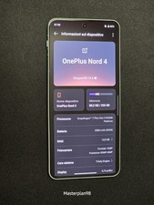 SMARTPHONE ONEPLUS NORD 4 OASIS GREEN VERDE 12 / 256 GB 5G NO BRAND