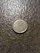 Spagna Espana - 5 Pesetas Ptas 1975 - Juan Carlos - Moneta Coin