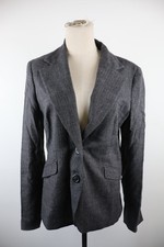 PENNY BLACK GIACCA BLAZER DONNA TG 44 WOMAN VINTAGE JACKET LANA GRIGIO