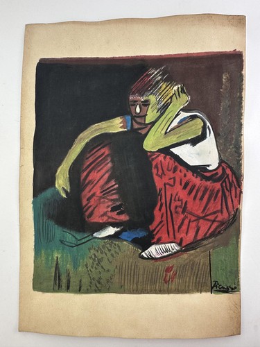 Pablo picasso coa - coa, dipinto