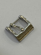 FIBBIA PER CINTURINO OROLOGIO "LOCMAN" ACCIAIO ANSA 18 MM -USATO-