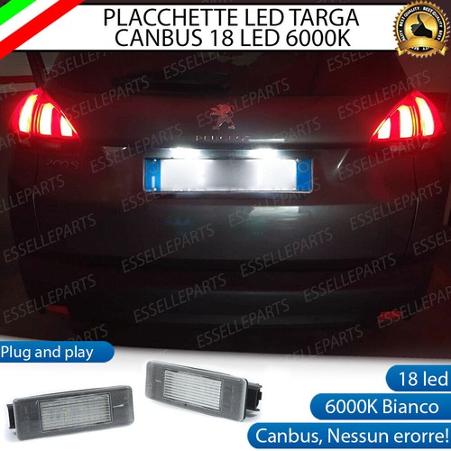 Placchette led luci targa - led, 18