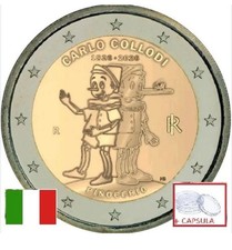 Moneta 2€ Pinocchio Carlo