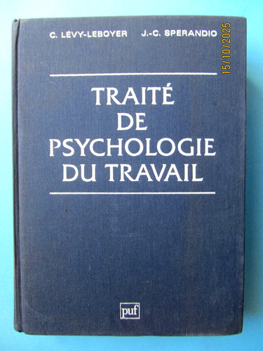 Traité psychologie du - traité, de