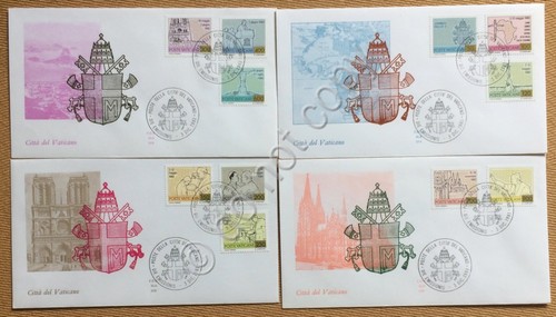 Fdc ala vaticano 1983 - fdc,