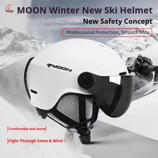 Casco sci con occhiali - sci,