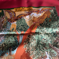 Sciarpa di seta Hermes 90 cm -