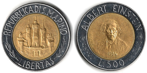 San marino 500 - marino, lire,