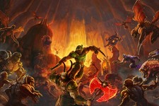 Doom poster eterno arte - doom,