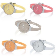 Orologio Donna HOOPS NOUVEAU CHERIE 2583L-S Silicone Colorato Lady NEW