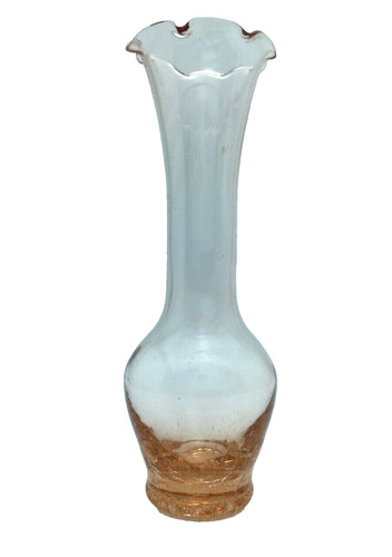 Vaso vetro craquelé - vaso, in