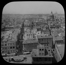 Magic Lantern Slide ROME FROM