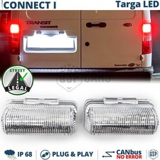 2 Placchette Luci TARGA LED PER FORD Connect 1 CANbus OMOLOGATE Luce Bianca