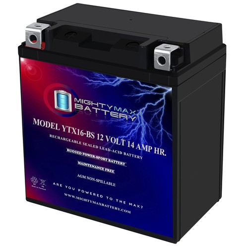 Mighty max ytx16 battery - mighty, ytx16-bs