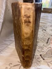 Antico Libro Religioso Illustrato In Pelle ,1800 manoscritto