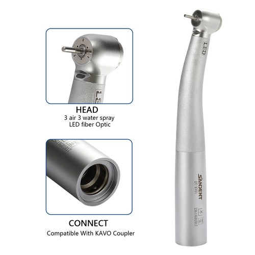 Dental turbina dentista - dentista, fiber