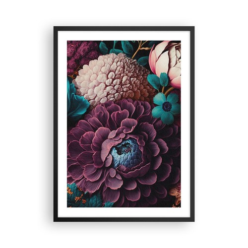 Poster 50x70cm fiori botanica - poster,