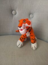 Vintage Peluche Shere Khan Tigre con testa plastica 13 cm Disney libro giungla