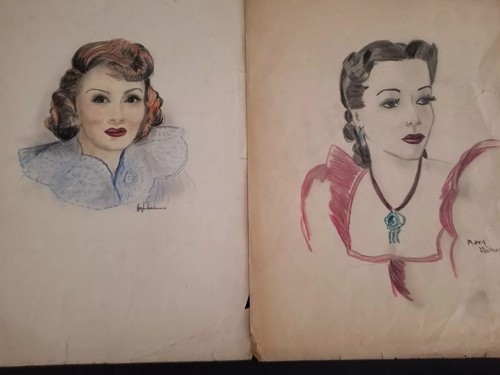 Coppia illustrazioni disegni