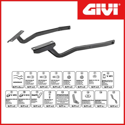 Staffe portapacchi givi - [givi],