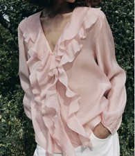 Zara CAMICIA ARRUFFATA taglia