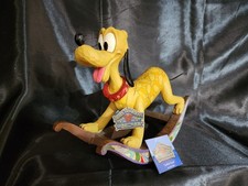 Jim Shore Disney Pluto Grande Cavallo a Dondolo Figura "Amico Fedele"