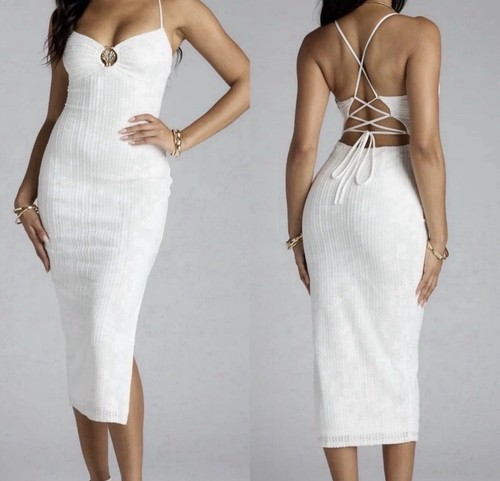 Abito midi windsor avorio - windsor,
