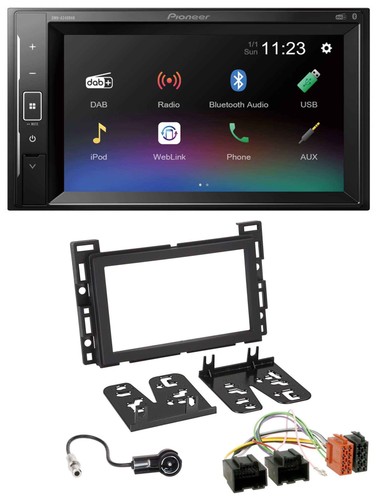 Pioneer dab mp3 2din bluetooth - pioneer,