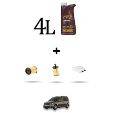 HOFFCAR Kit tagliando 3 FILTRI