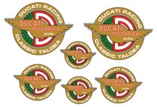 FE STICKERS DUCATI MECCANICA