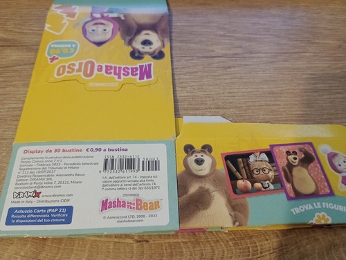 Box figurine vuoto - masha, e
