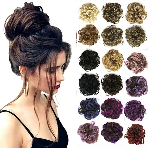 Capelli ricci chignon - capelli,